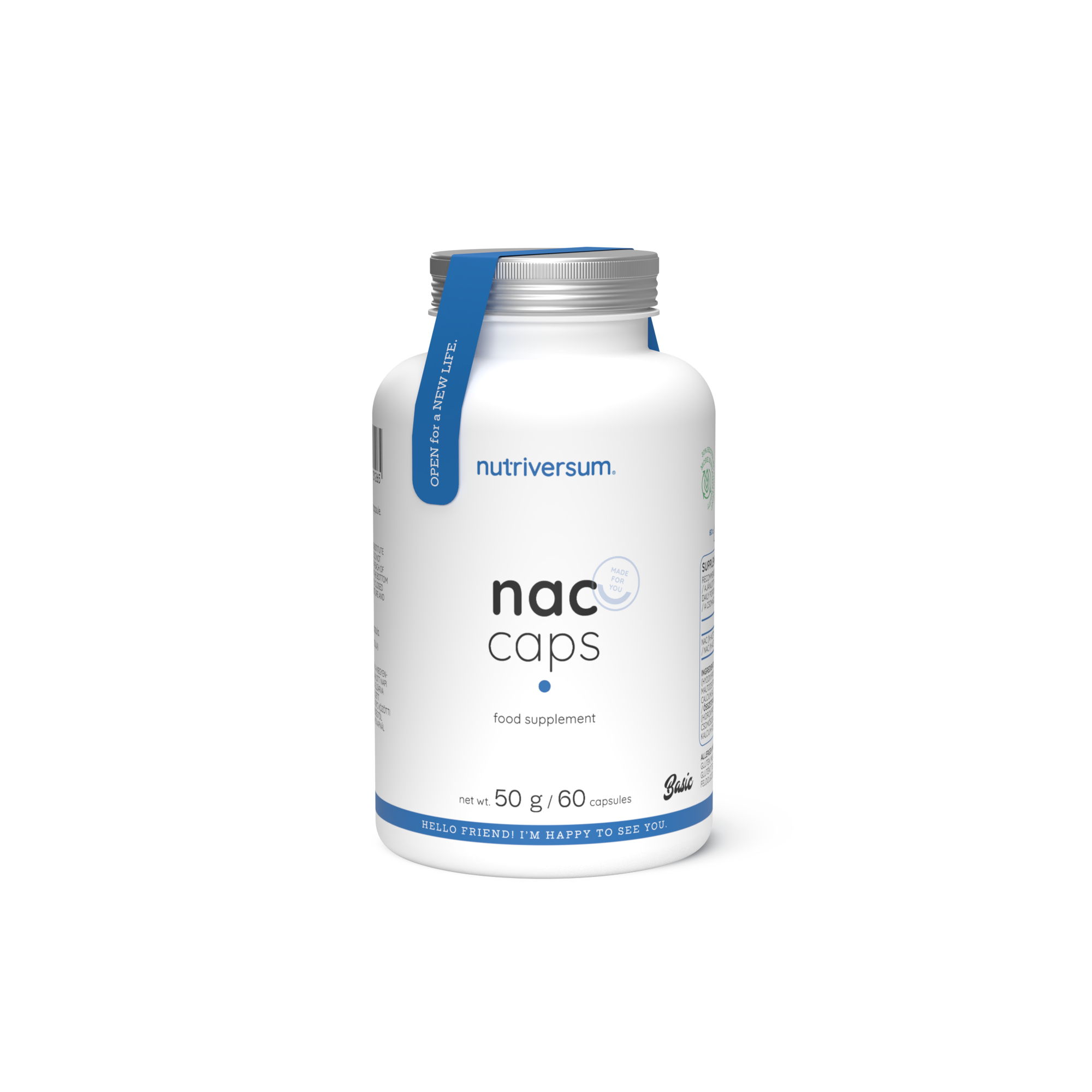 NAC caps